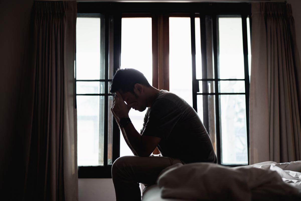 sad man