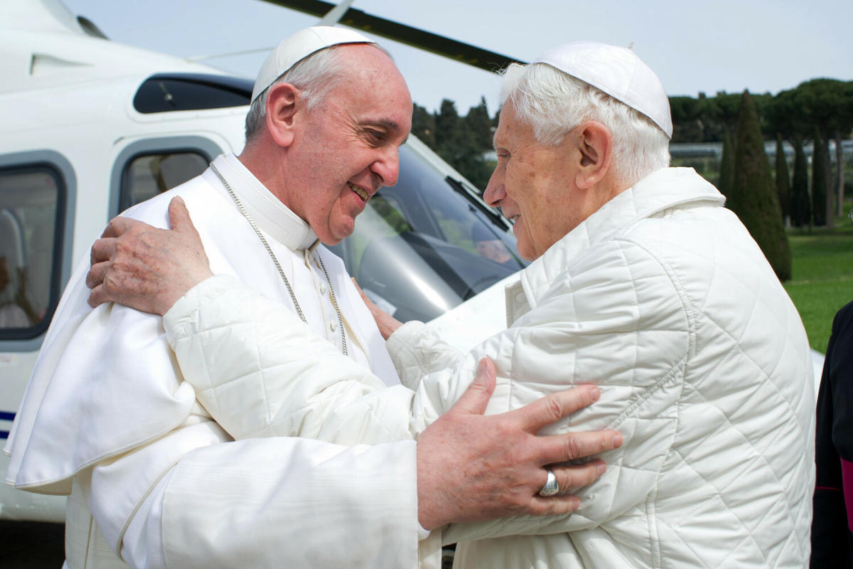 spotkania papieża Franciszka i Benedykta XVI