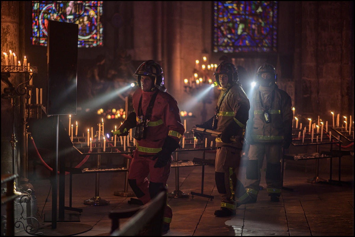 NOTRE-DAME ON FIRE