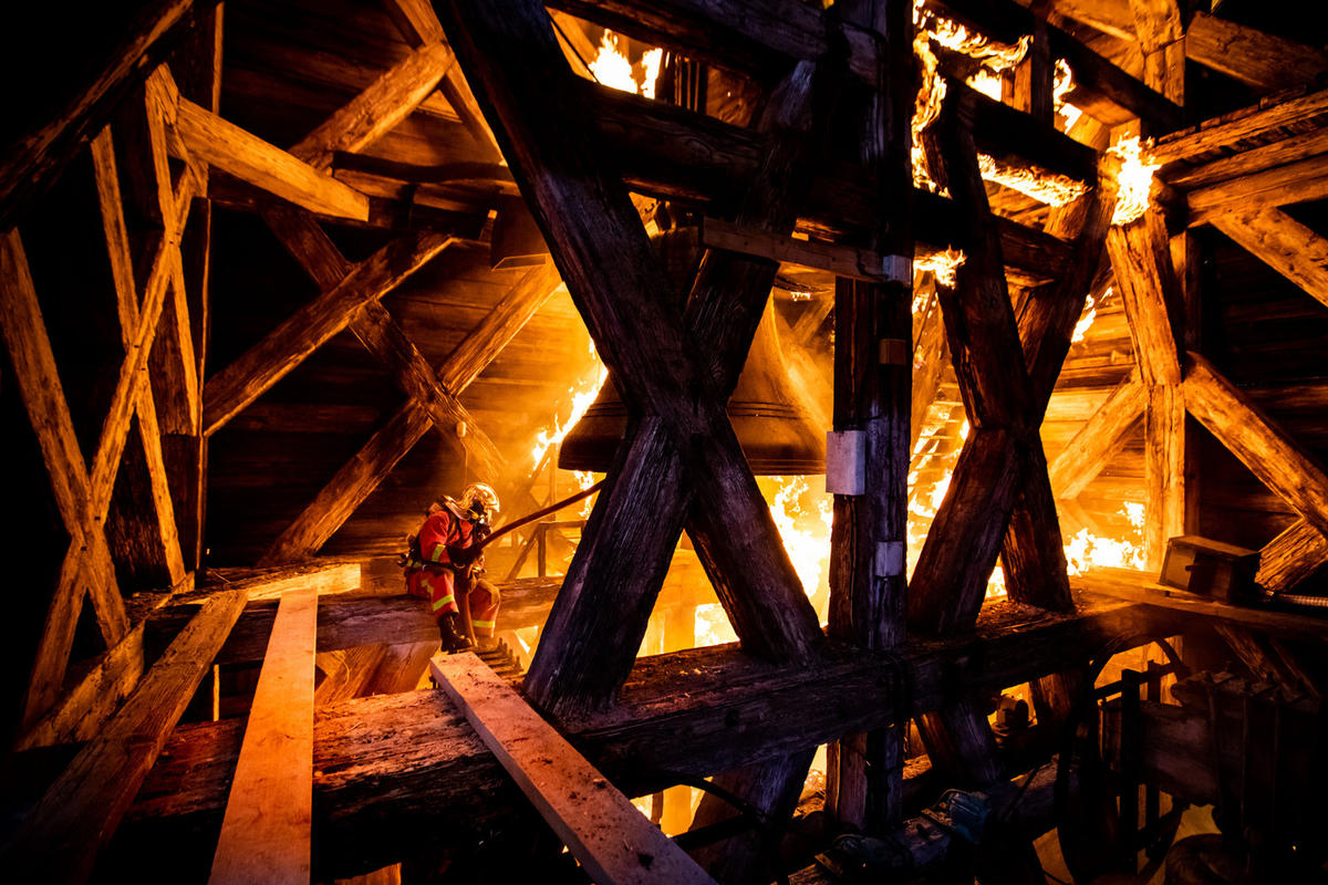NOTRE-DAME ON FIRE