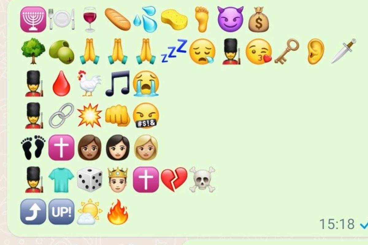 Emojis para o Tríduo Pascal
