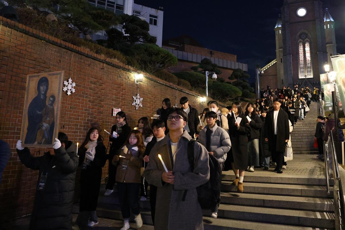 Seoul World Youth Day anticipation celebration
