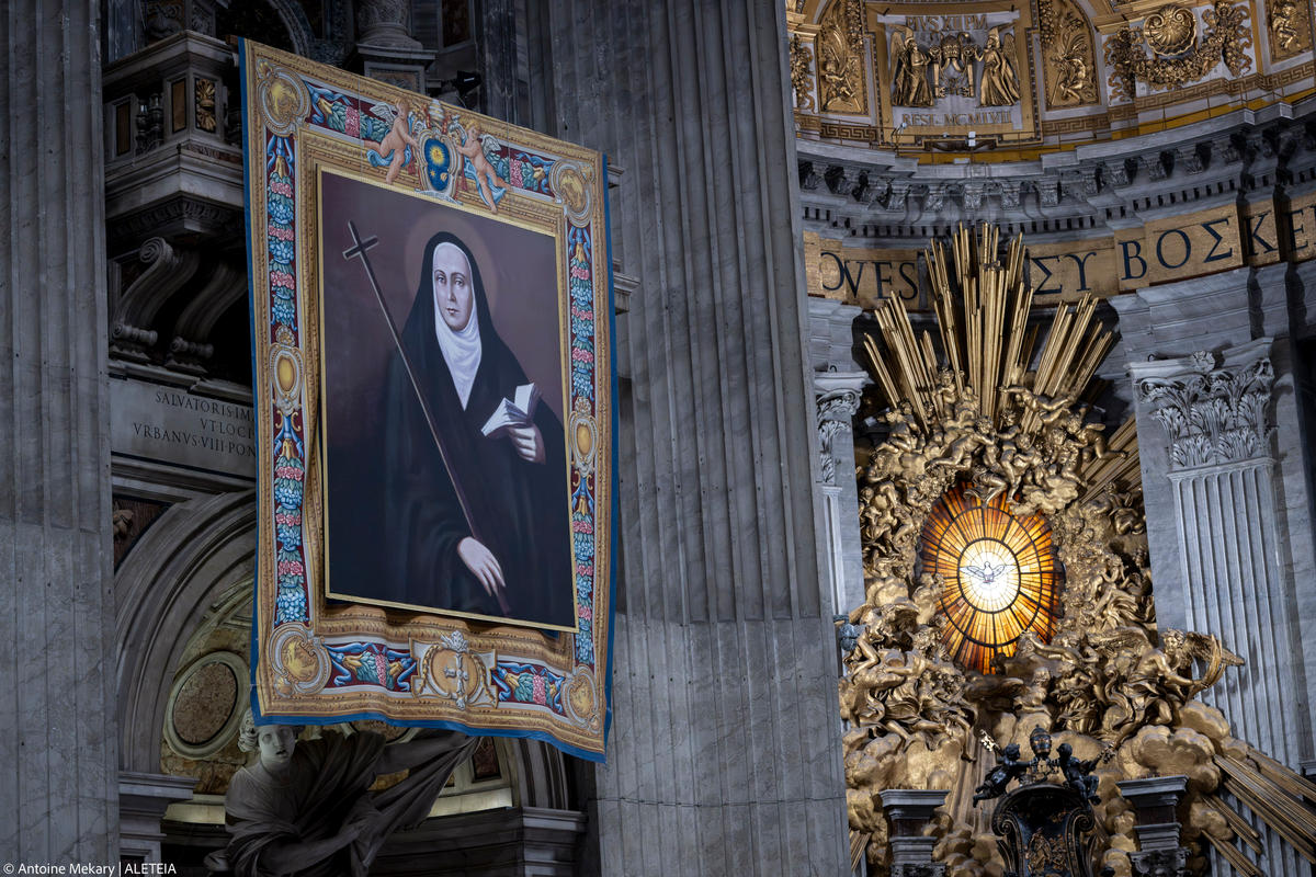 Pope Francis presides over Holy Mass and canonisation of Blessed Maria Antonia of Saint Joseph de Paz y Figueroa known as Mama Antula