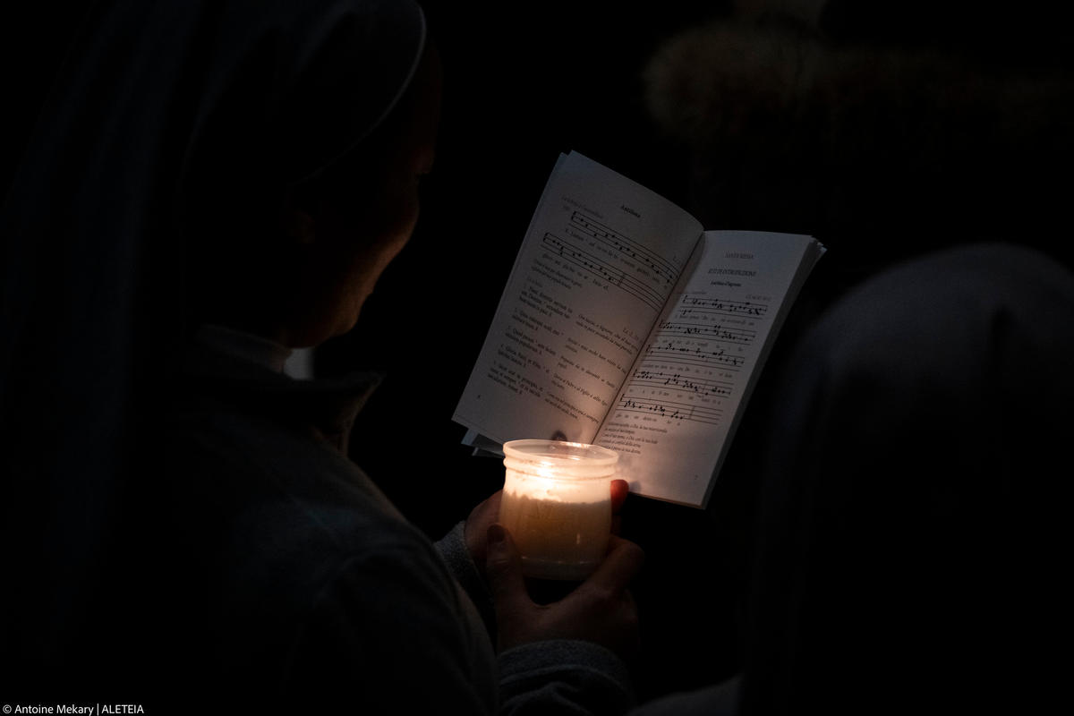 Pope Francis leads a mass at St Peter’s basilica for the Feast of the Presentation of the Lord on February
