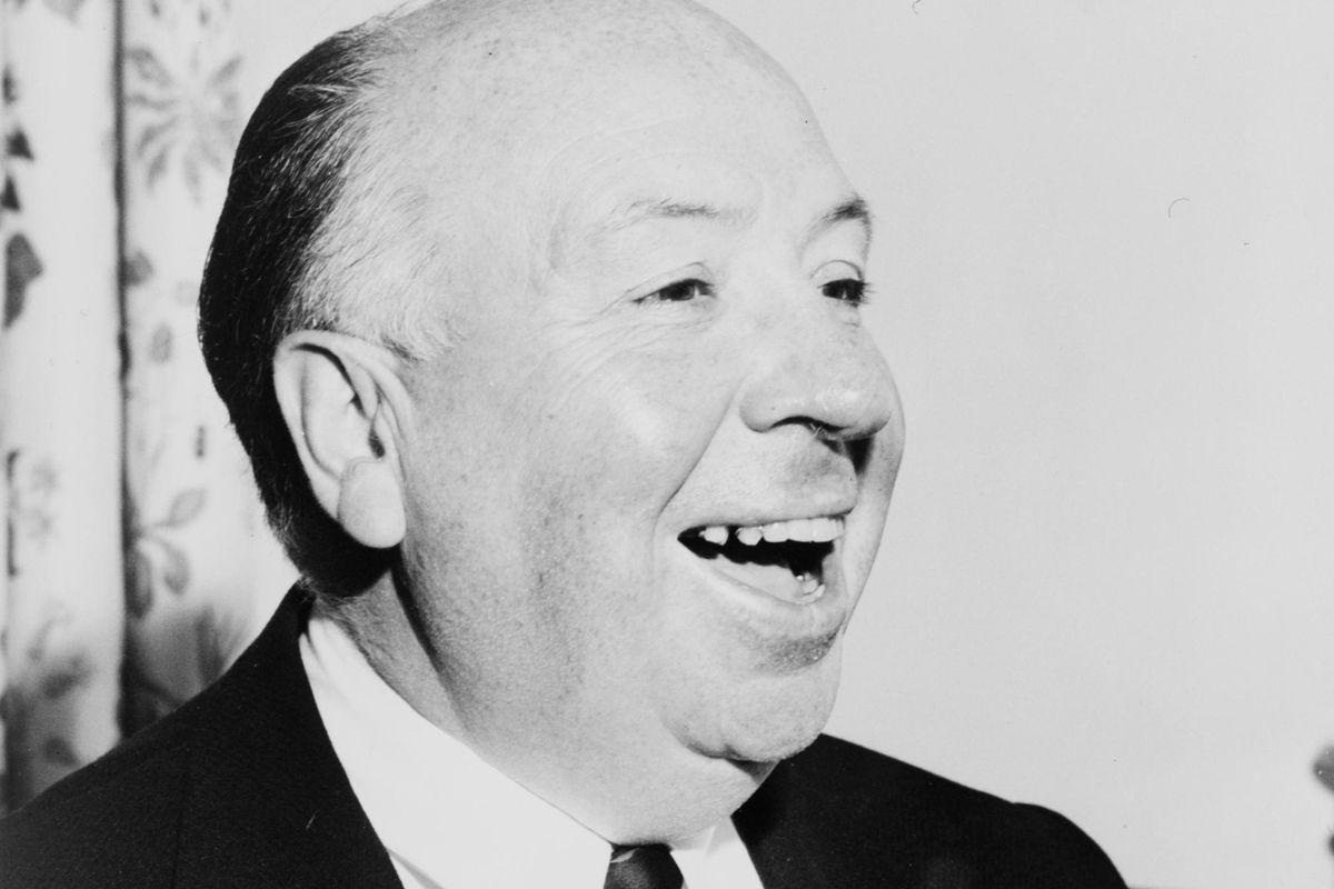 Alfred Hitchcock portrait