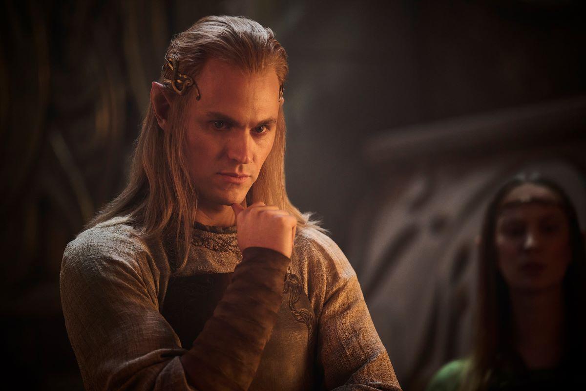 Charlie Vickers as Sauron in "Rings of Power" season two