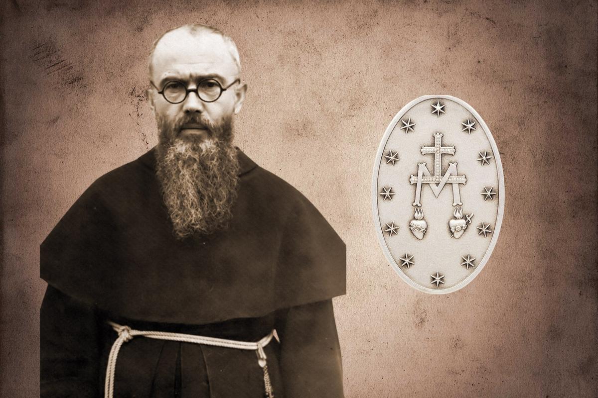 Św. Maksymilian Maria Kolbe i cudowny medalik