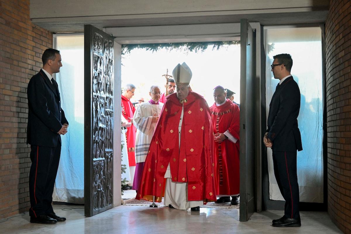 Prison Holy Door Jubilee 2025 Pope Francis