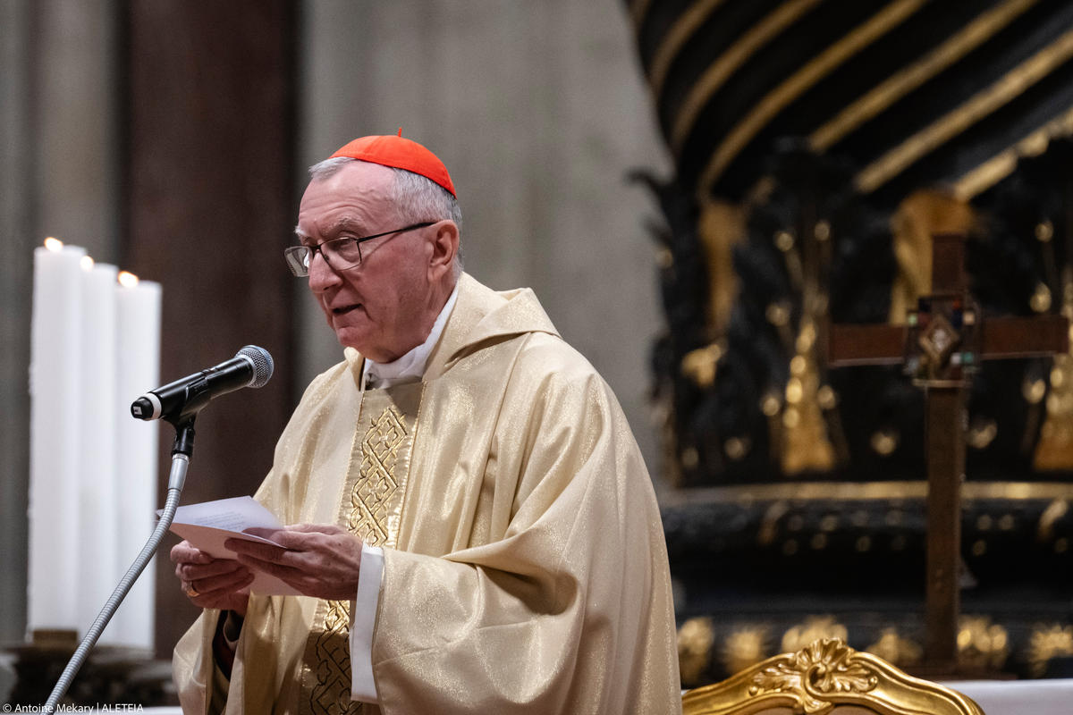 mass for the 20th Anniversary of the death of John Paul II at Saint Peter's Basilica in Vatican City on April 2, 2025.