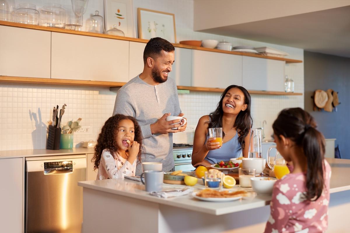 family-morning-