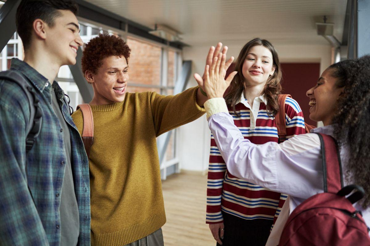 adolescentes amigos