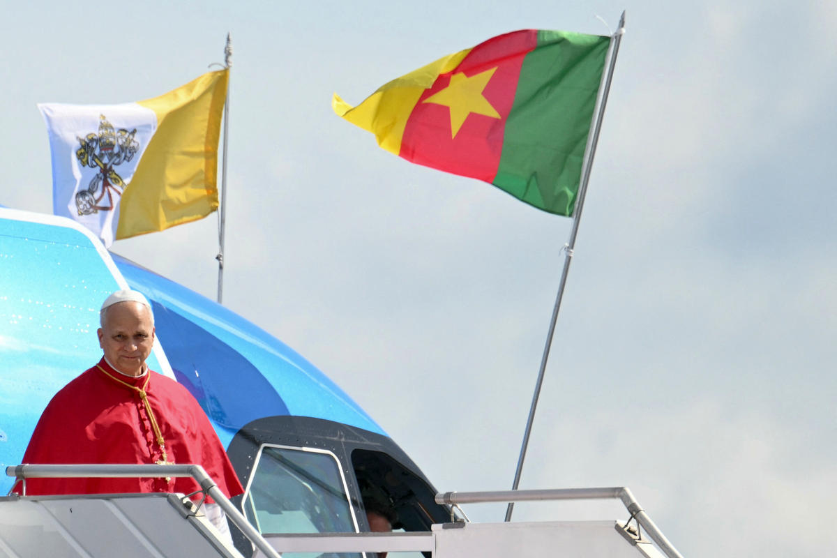 pope-leo-xiv-yaounde-cameroon-africa
