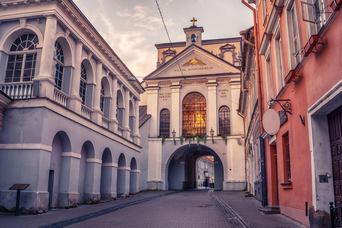 Matka Boża Ostrobramska i Adam Mickiewicz