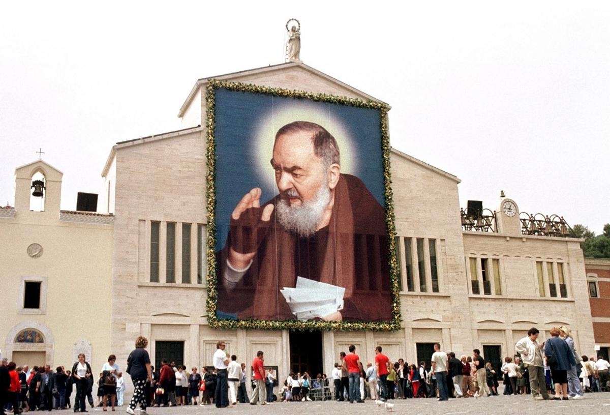 San Giovanni Rotondo przed kanonizacją o. Pio