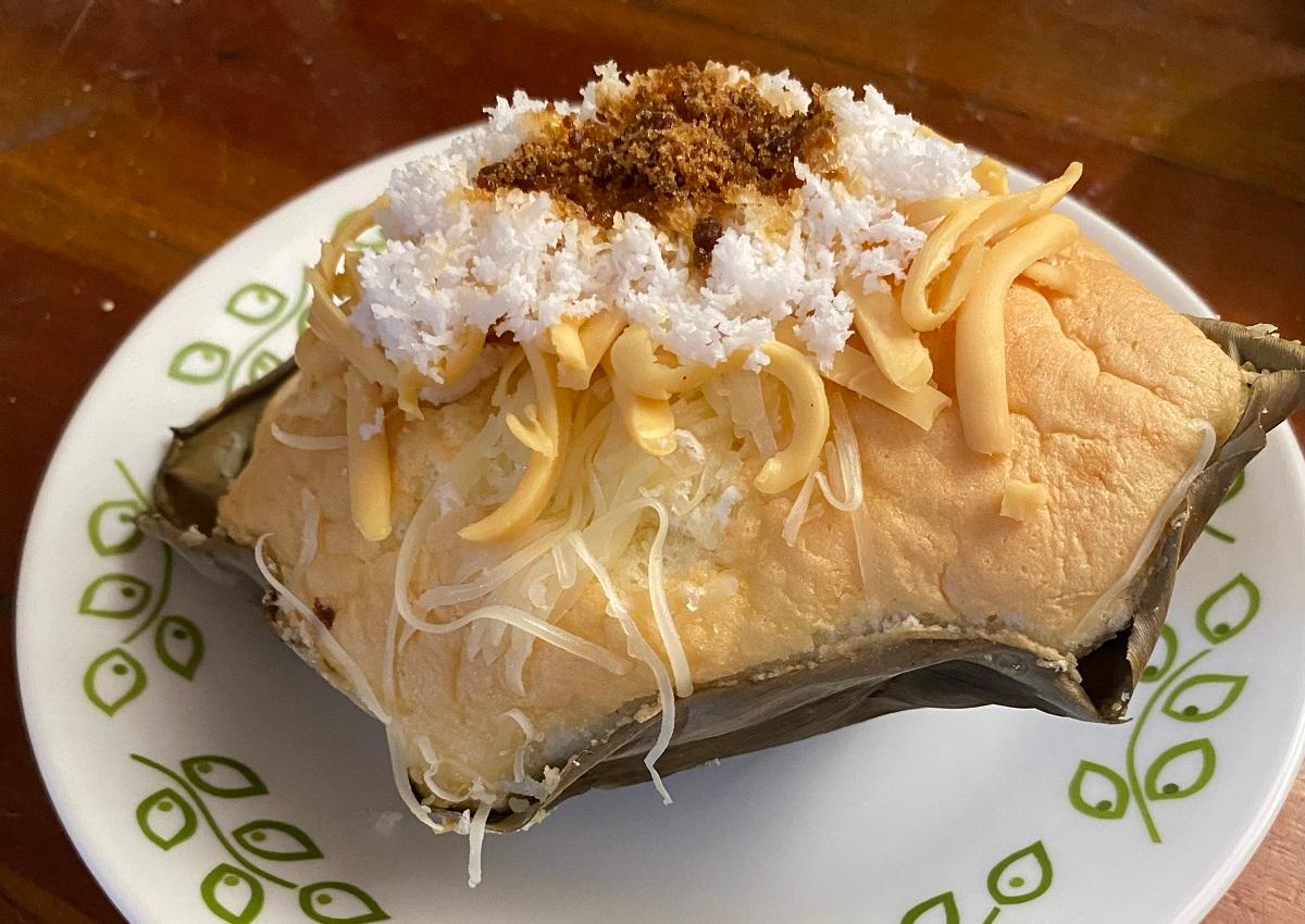 Bibingka with its usual toppings