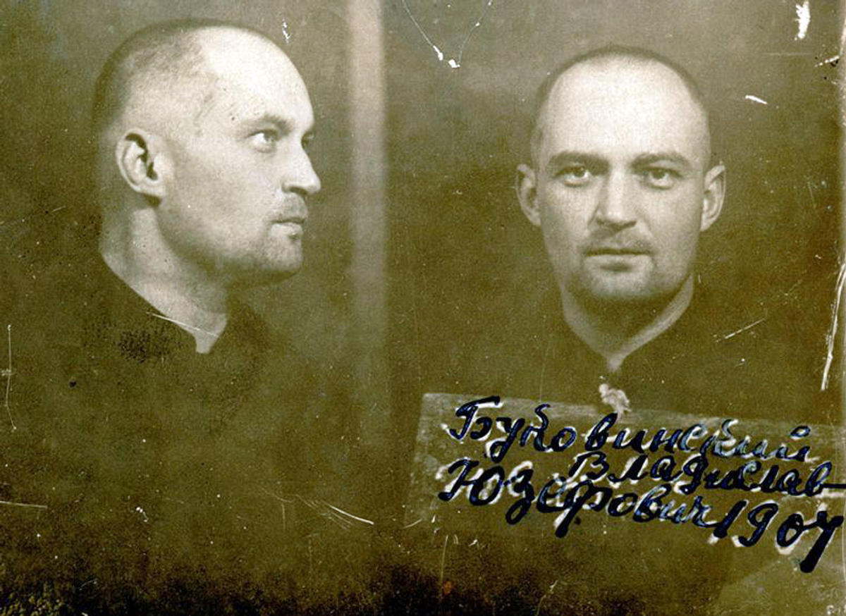 Władysław Bukowiński po aresztowaniu przez NKWD, 1940