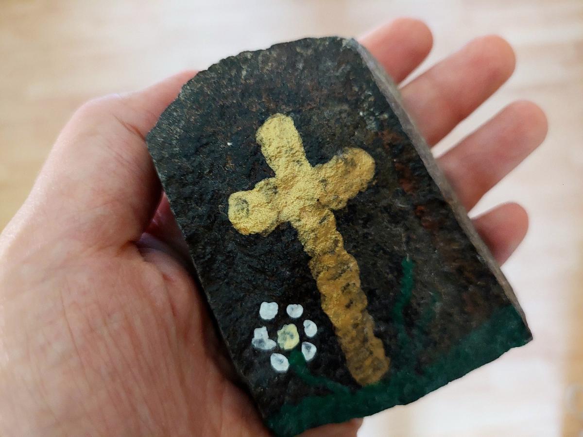 painted stone