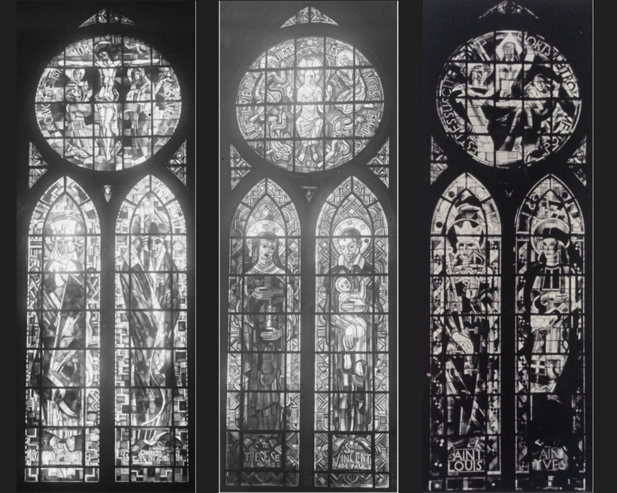 VITRAUX DE NOTRE DAME DE PARIS