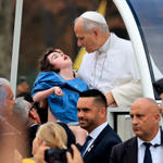 The story behind the little girl blessed by Pope Leo
