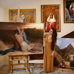 Sacred art, fueled by chocolate chips and prayer