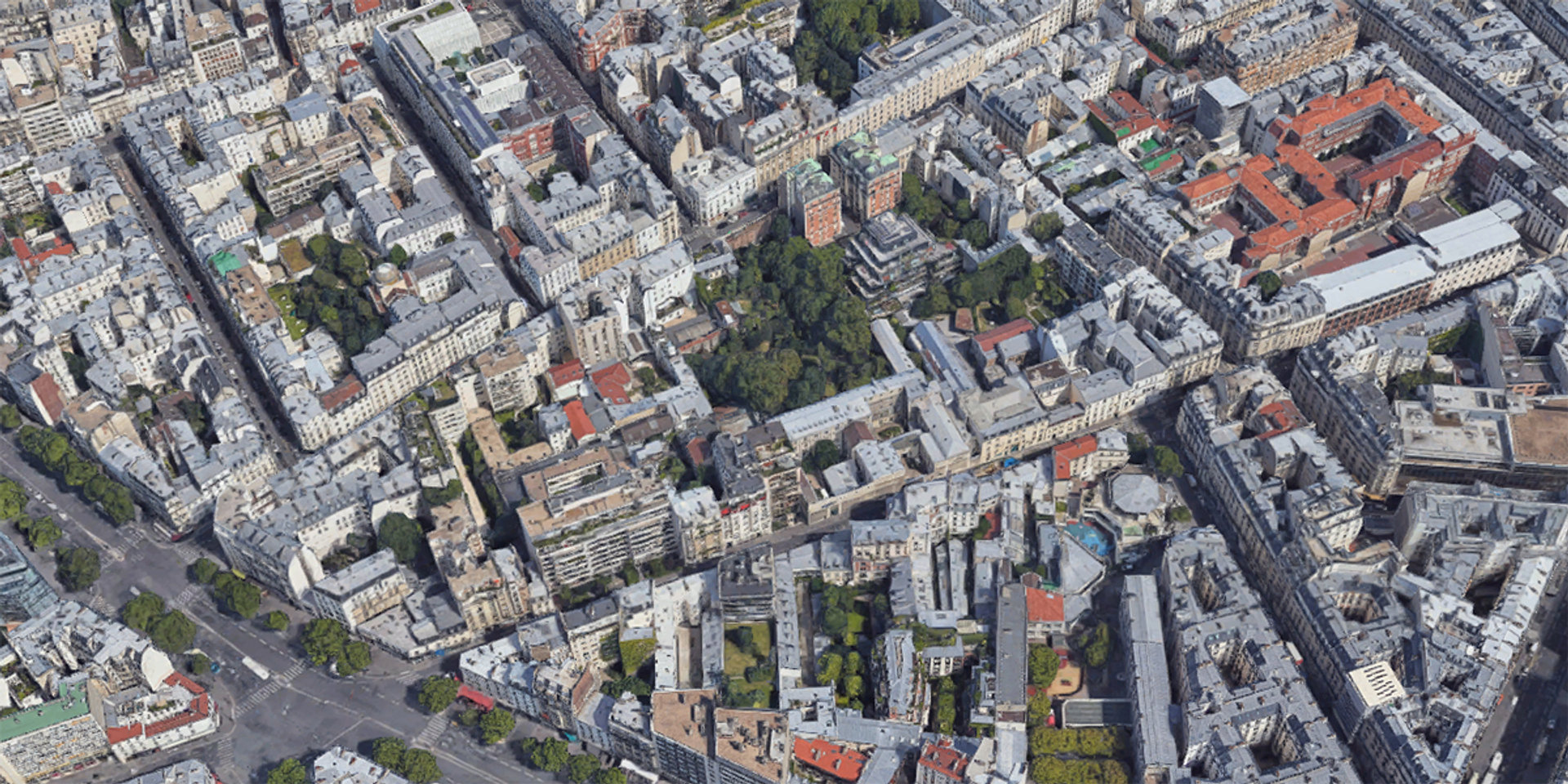 PARIS VIEW FROM GOOGLE MAPS