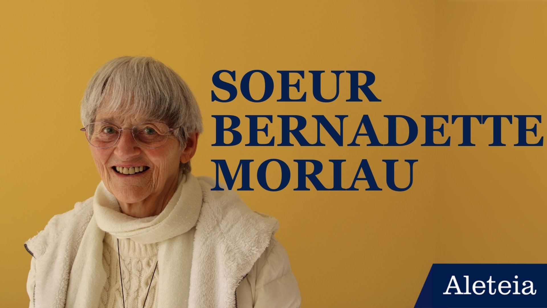 Soeur Bernadette Moriau est la 70e miraculée de Lourdes.