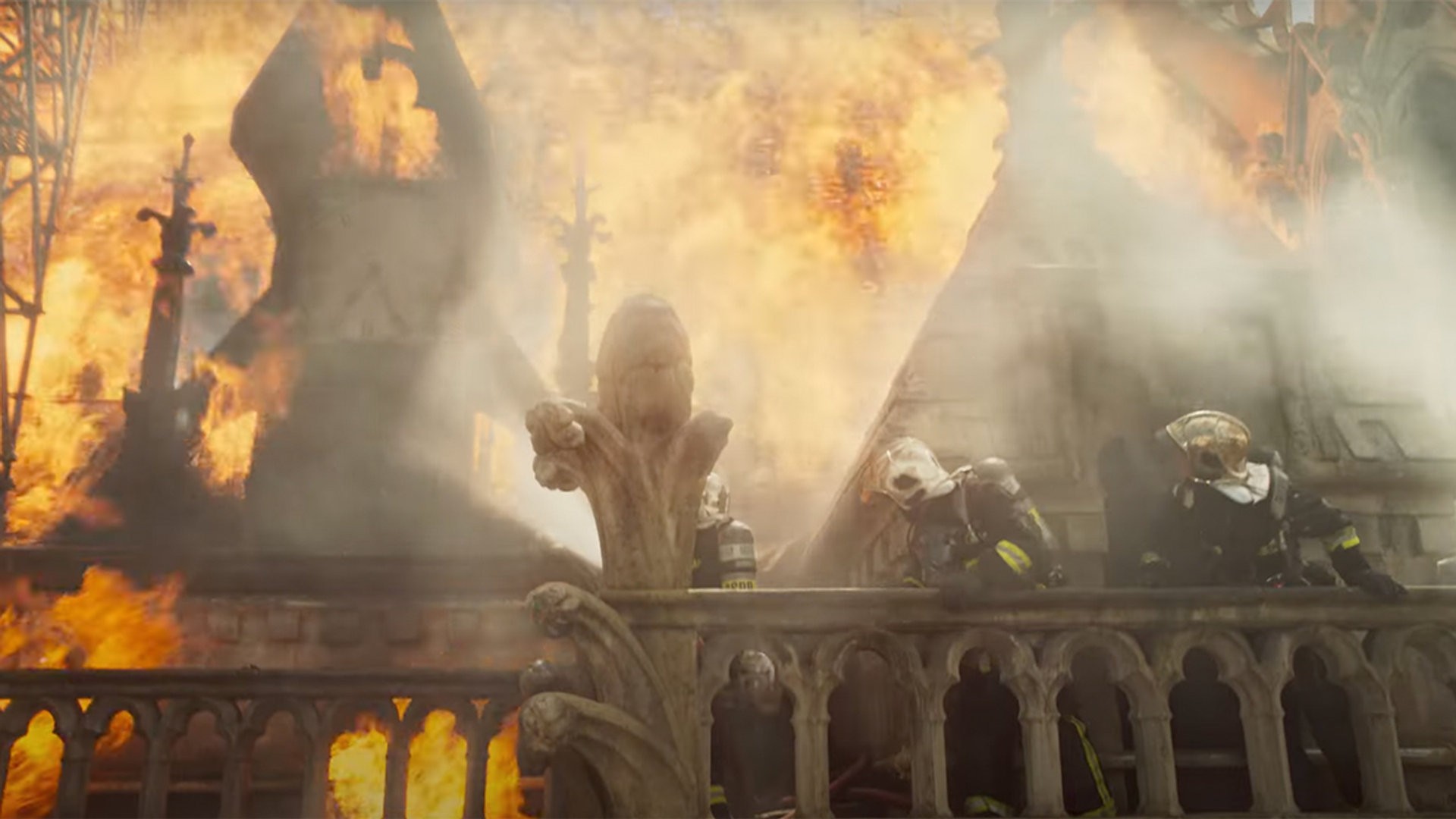 NOTRE-DAME ON FIRE