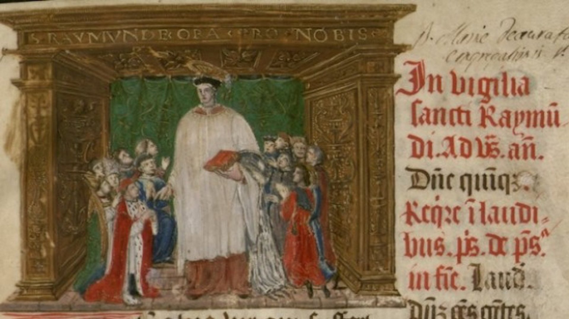 Office de la fête de saint Raymond
