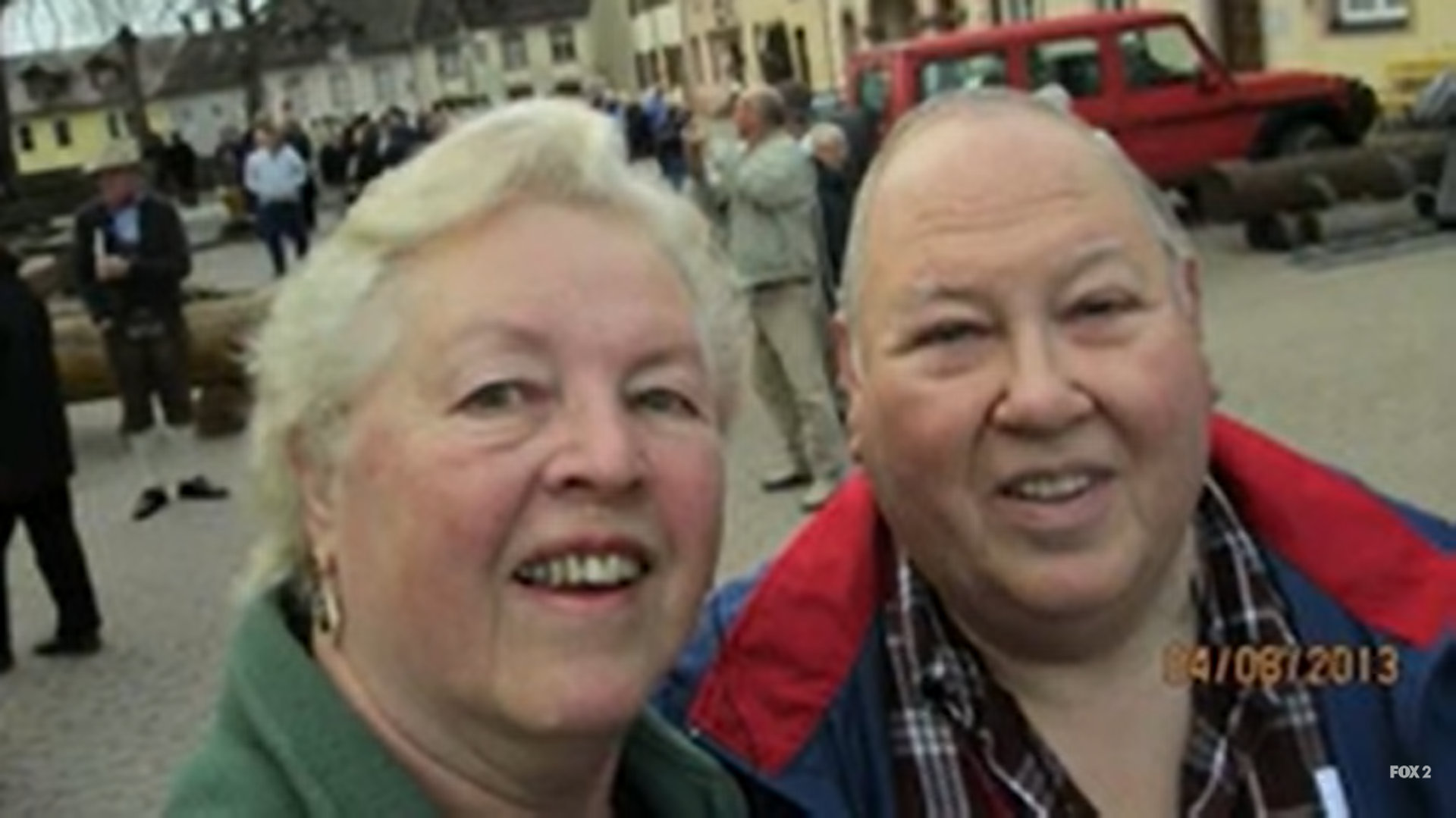Elderly married couple