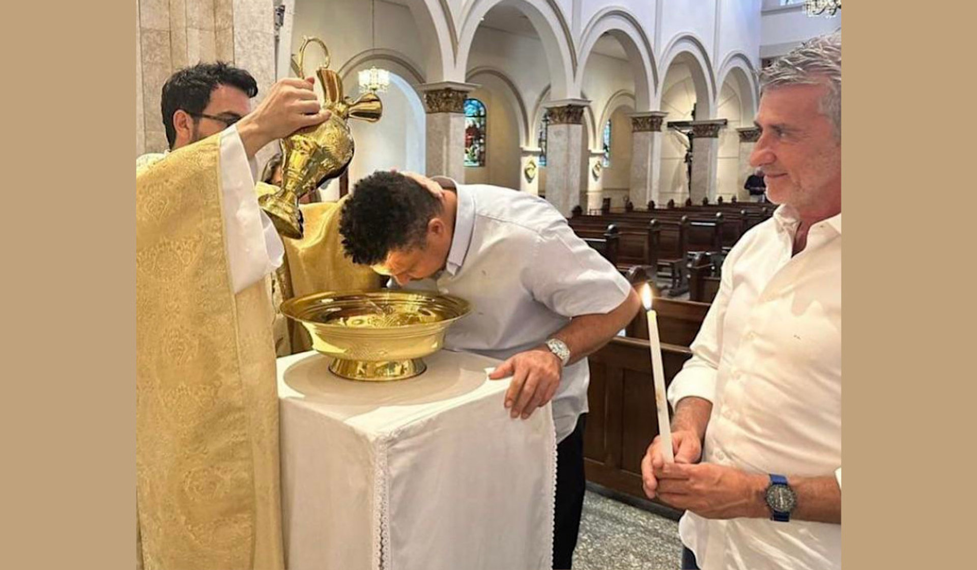 Ronaldo baptism