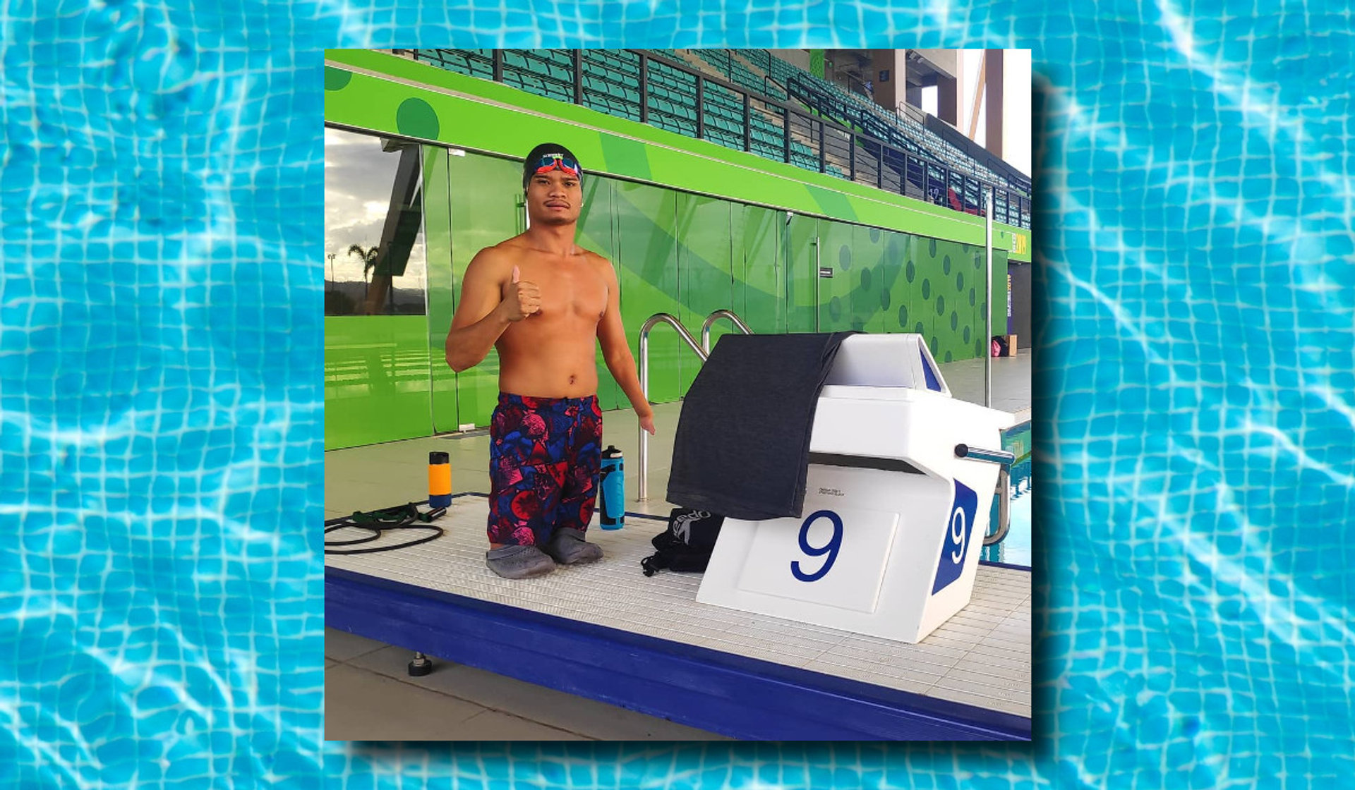 Ernie Gawilan, Summer Paralympics swimming champion