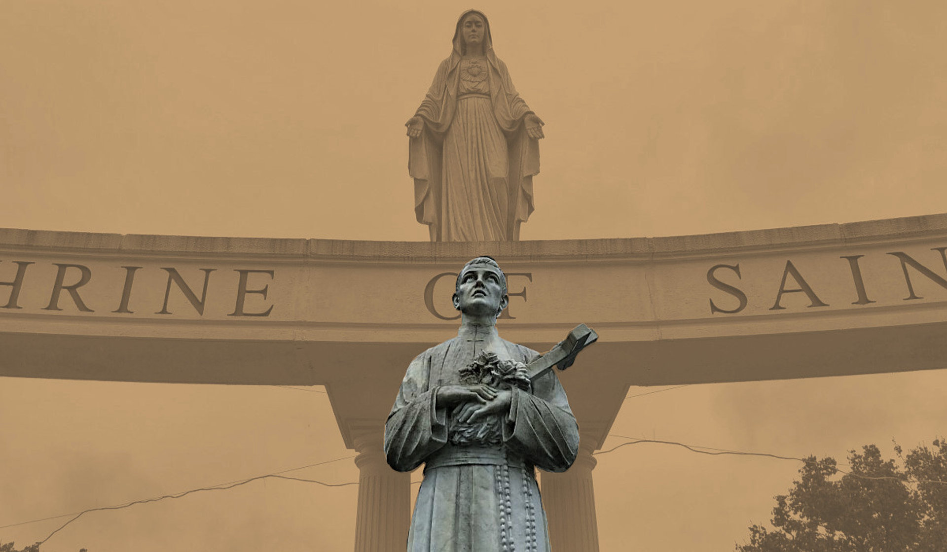 The National Shrine of St. Gerard Majella in Newark, New Jersey