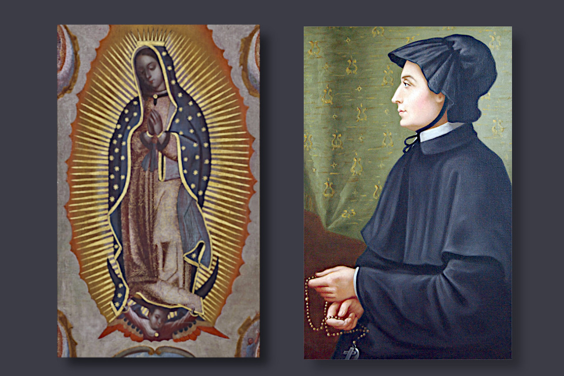 Saint Elizabeth Ann Seton and her image of Our Lady of Guadalupe