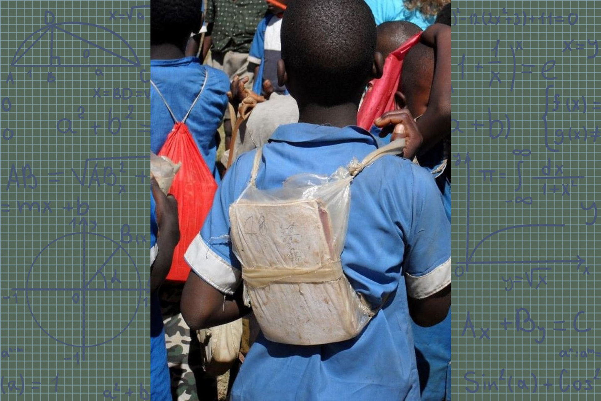 Young Ugandan school girl