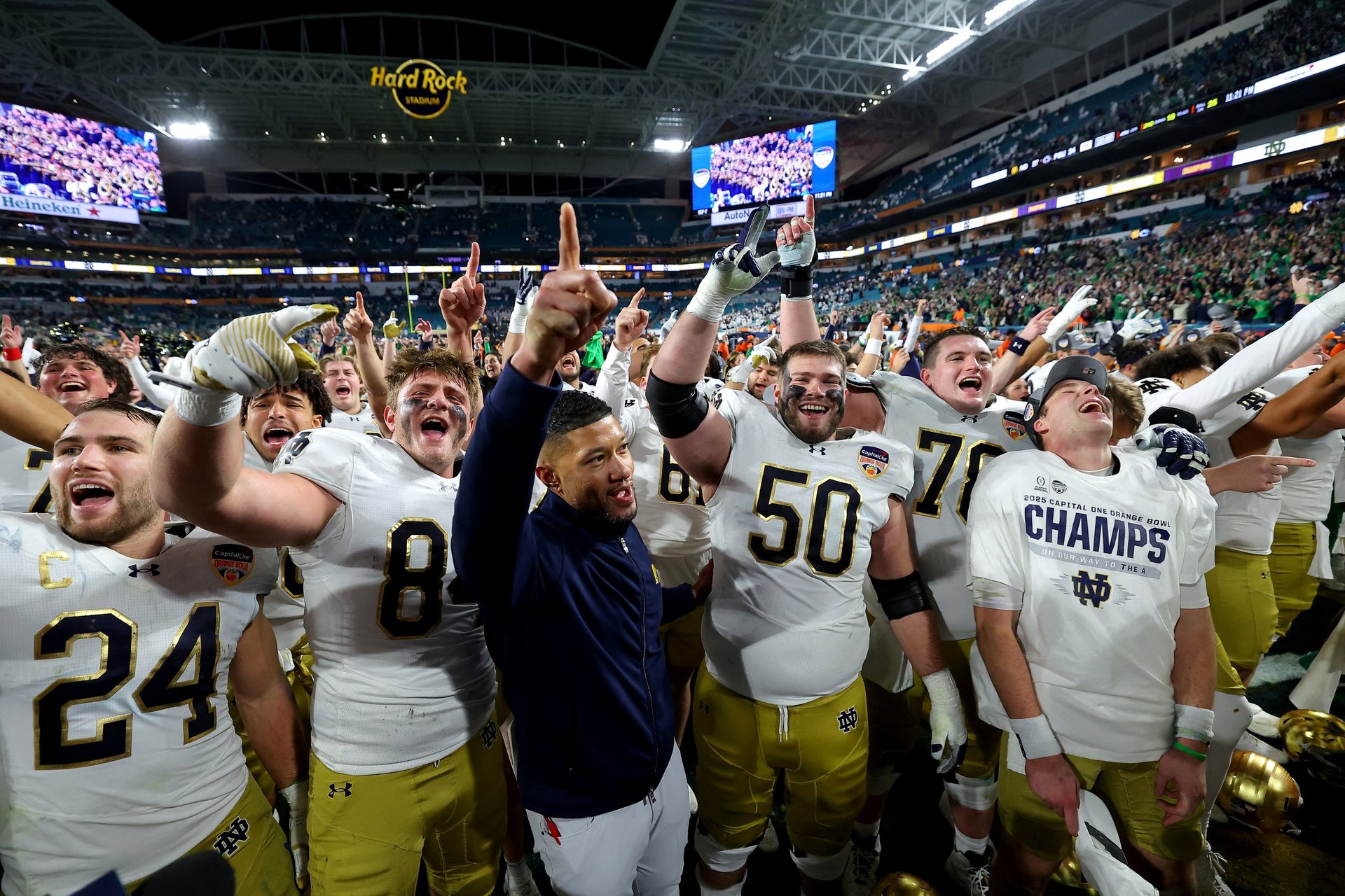 Marcus Freeman - Notre Dame Football Coach