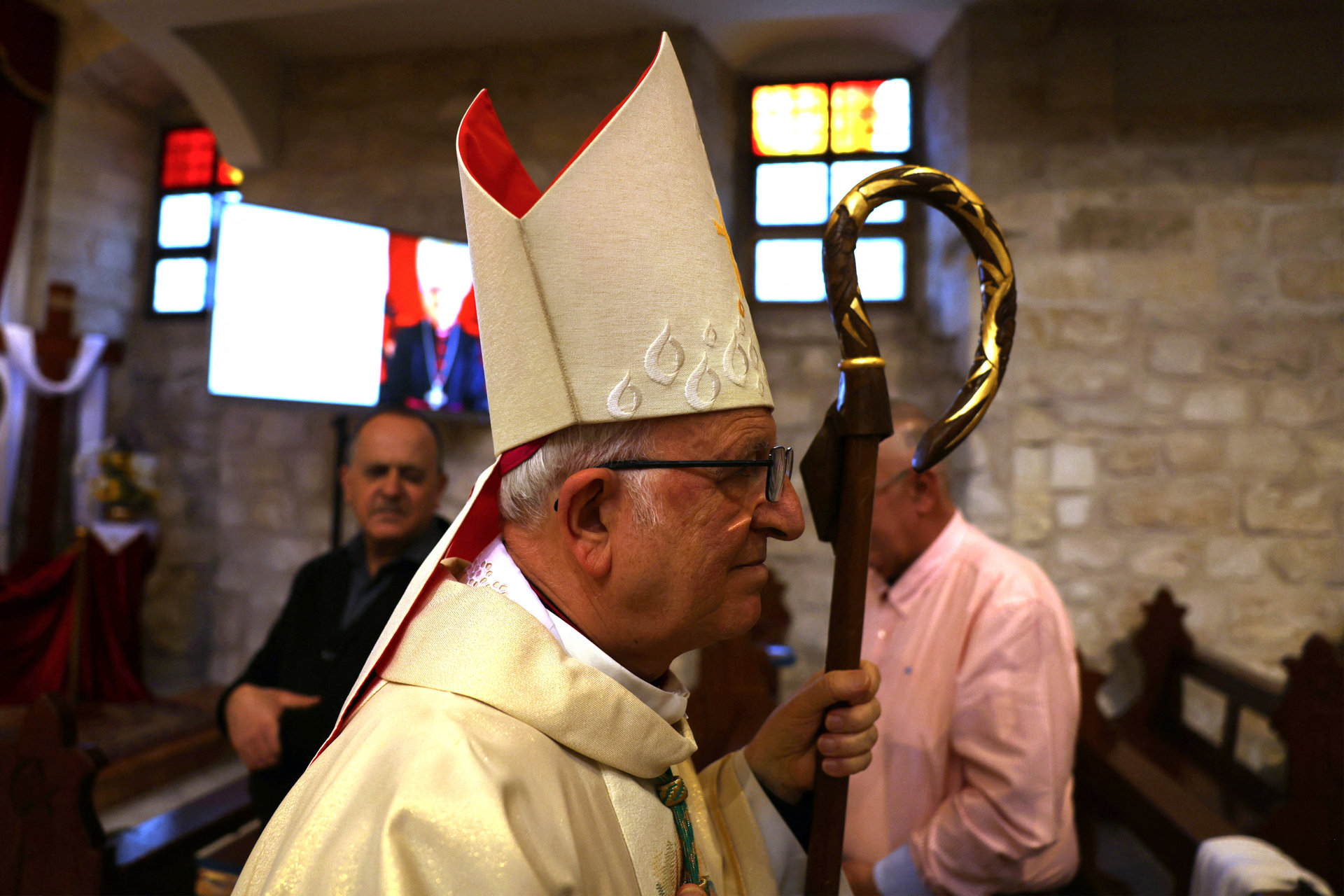 Auxilliary bishop of the Latin Patriarchate of Jerusalem, William Shomali
