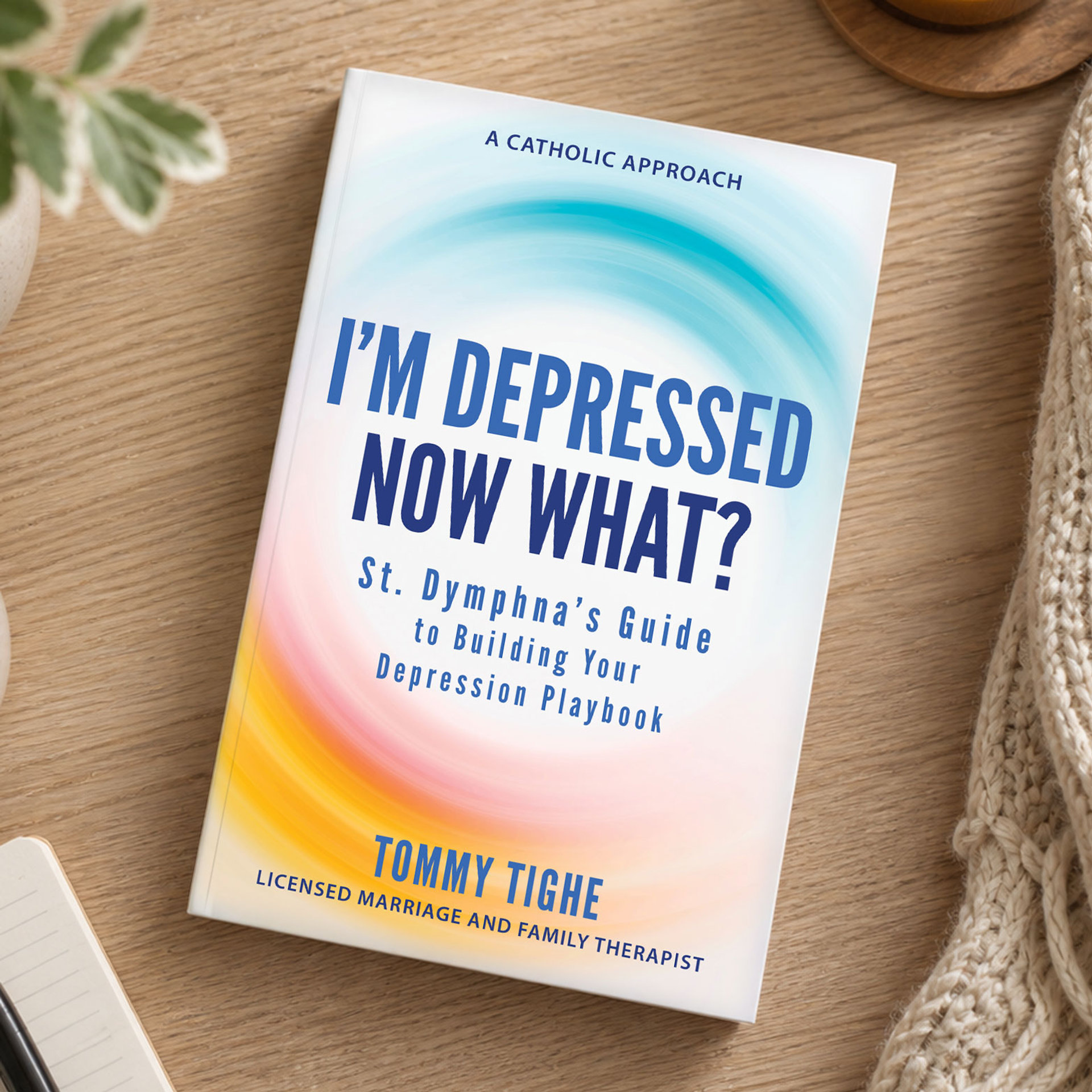 Aleteia book review, Tommy Tighe, I'm Depressed Now What
