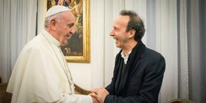 Roberto Benigni: Franciszek zadzwonił do mnie o 8 rano. Niestety, jeszcze spałem…