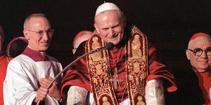 St. John Paul II was elected on feast of St. Hedwig, of Polish nobility