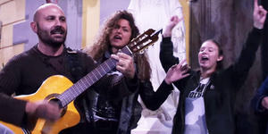 Don Michele Madonna e la sua evangelizzazione con canti, balli e grandi feste