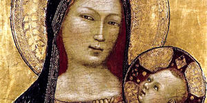 Única en la historia: hija de su hijo y madre virgen