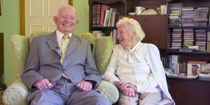 Irish couple married for 75 years shares secret to happiness at #2018WMOF