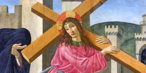¿Qué tipo de cruz llevó Jesús al Calvario?