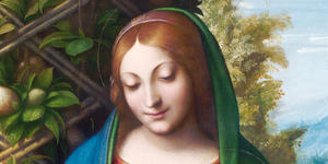 Find peace and protection under Mary’s loving gaze with this evening prayer