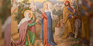 Mary traveled a highly dangerous path to visit Elizabeth