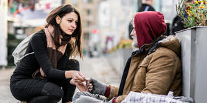 Is almsgiving the same thing as philanthropy?