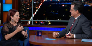 Actress Patricia Heaton and Stephen Colbert get personal about their Catholic faith
