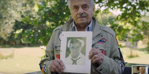 94-year-old veteran talks about surviving D-Day and the healing power of helping others