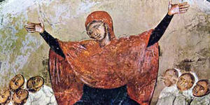What does Rachel “weeping for her children” have to do with the Innocents, or with Mary?