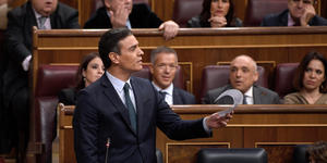 El presidente Pedro Sánchez fue recibido en el Vaticano